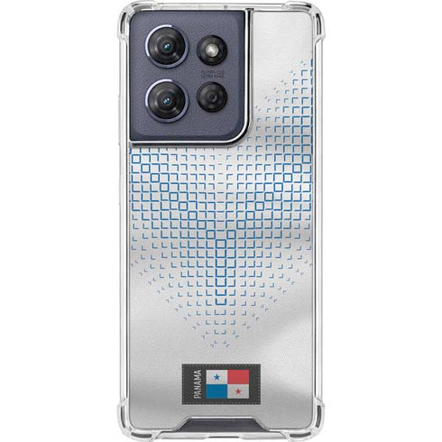 Panama Soccer Flag Moto G Play 5G (2025) Clear Case